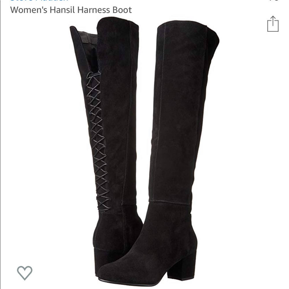 Steve Madden black boots
